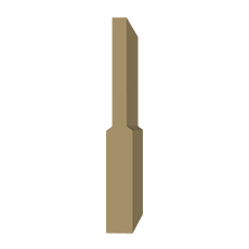 Craftsman Primed Molded Profile Example