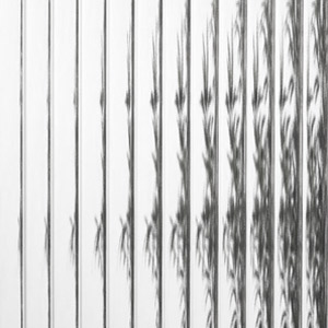 Narrow Reed Glass Style Sample