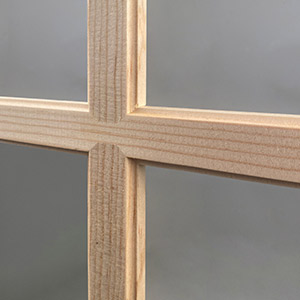 Removable Wood Grid Example