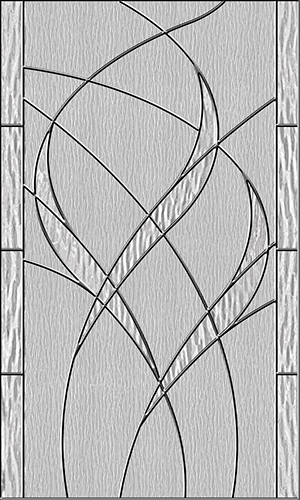 Waterside Glass Style Sample