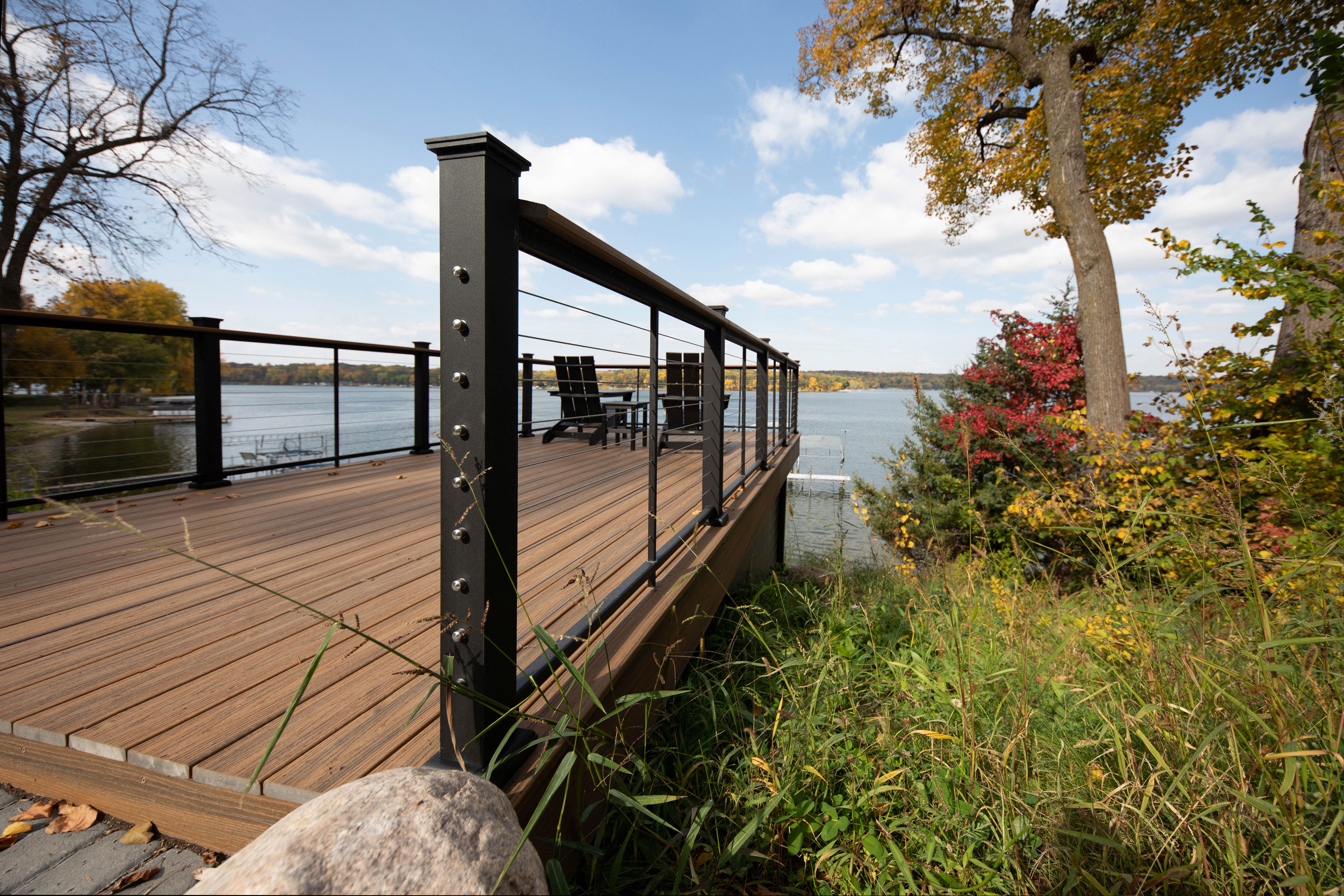 Aluminum Deck Railing Beauty Shot