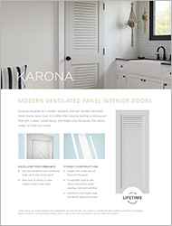 Karona Brochure Cover