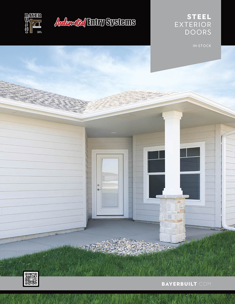 Bayer Built Acclimated Entry Select Series Steel Doors
