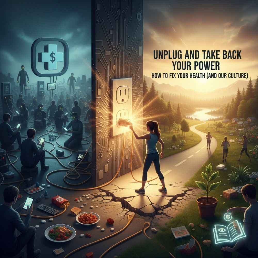 Unplug and Take Back Your Power: How to Fix Your Health (and Our Culture)