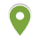 Green map marker icon with a white center circle.