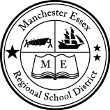 Black stylized circular emblem with the letters M, E, R, S, and D arranged inside.