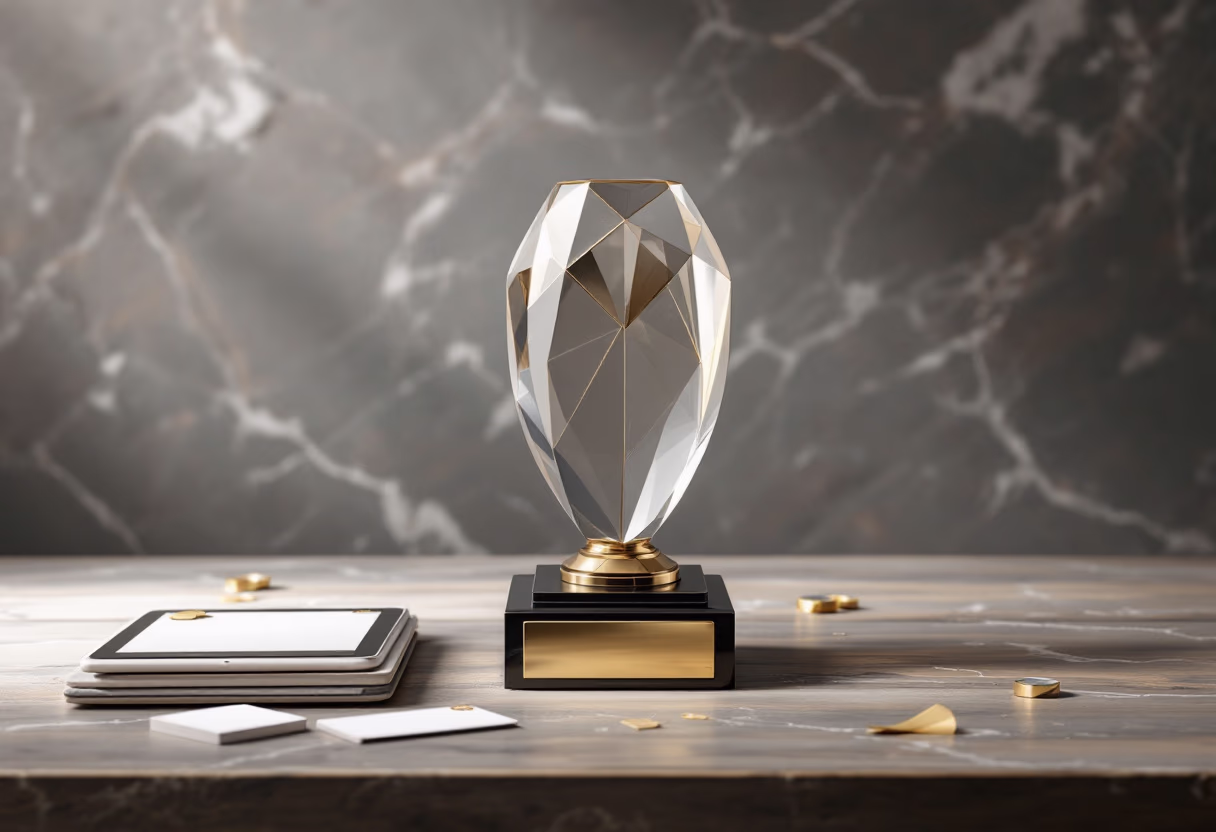 image of award recognition (for a digital marketing & advertising agency)