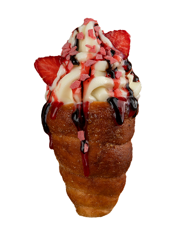 З полуницею