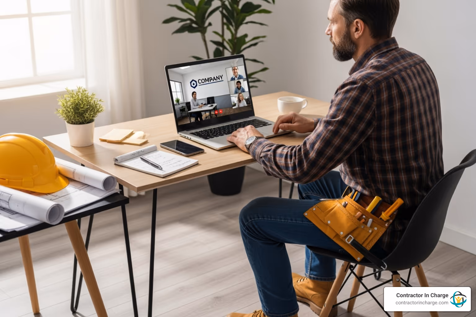 checklist on a clipboard - virtual office service for contractors