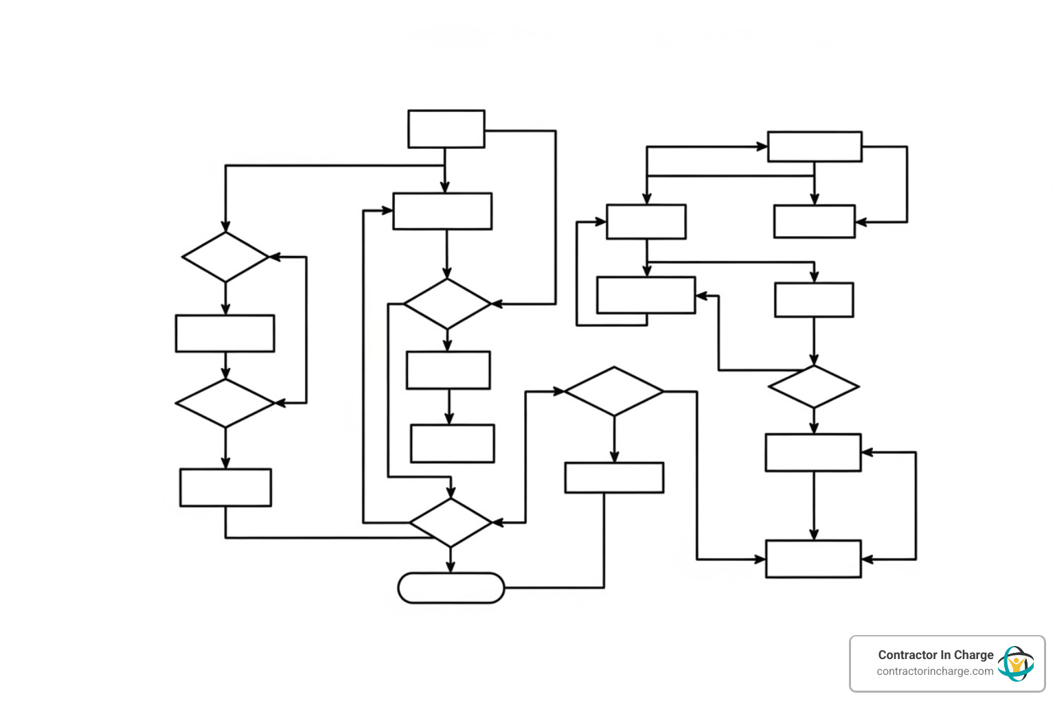 Flowchart illustrating the structure of an SOP document - sop development for hvac companies