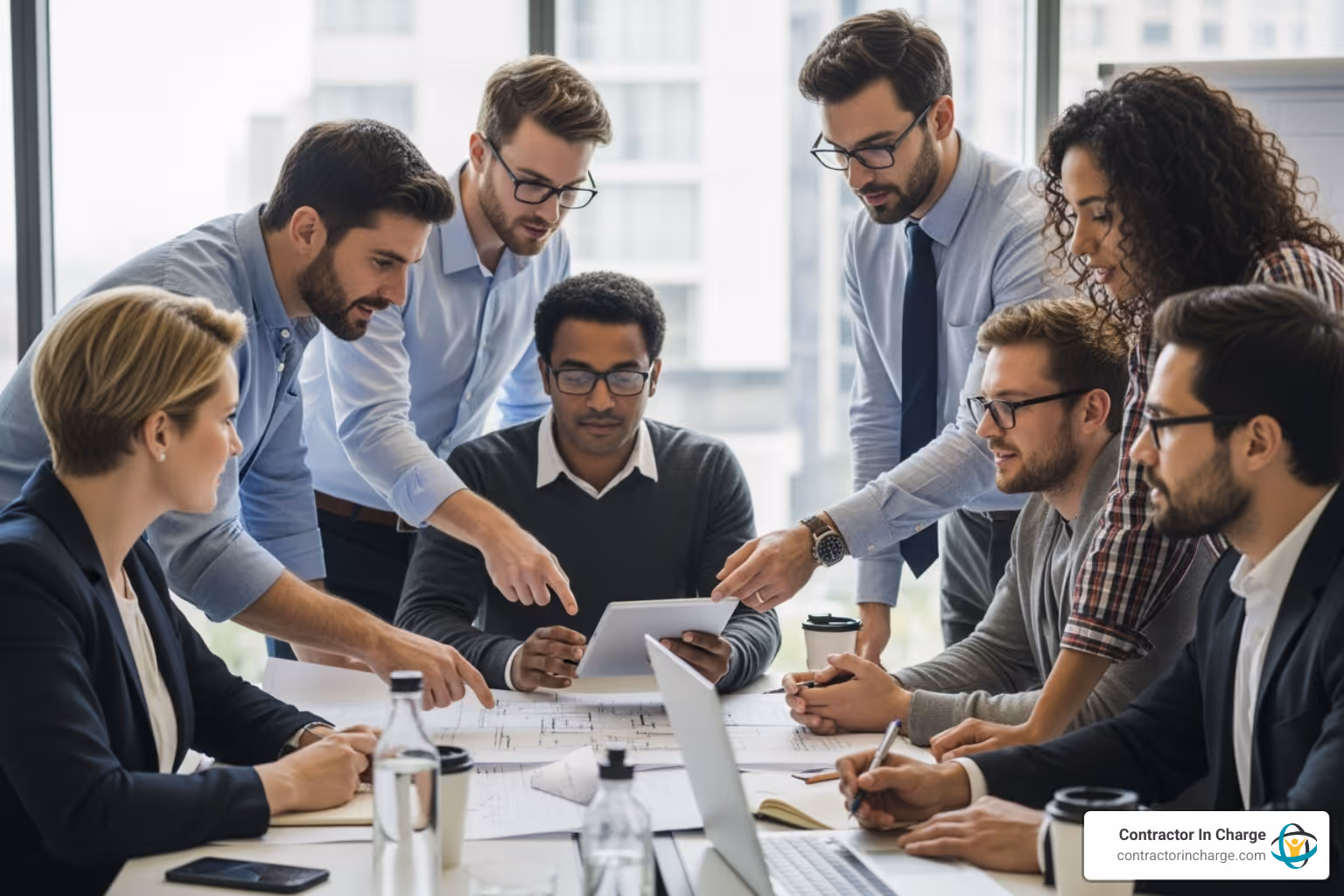 flowchart showing the contract lifecycle stages - ongoing support contract contractors