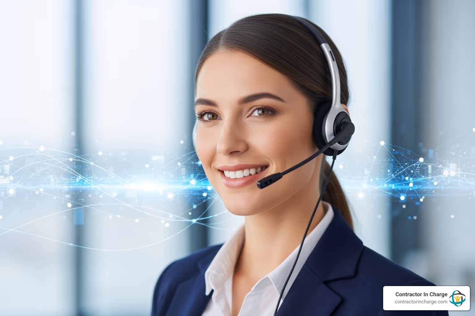 Infographic showing the flow of an incoming call: customer dials business number, call forwards to answering service, live agent answers with custom greeting, agent takes message or schedules appointment, urgent calls dispatched immediately via text or phone, routine messages sent via email or secure portal - answering service in grand rapids, mi