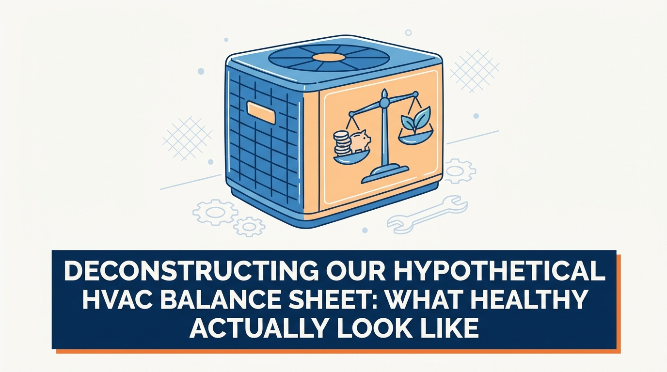 Deconstructing Our Hypothetical HVAC Balance Sheet: What Healthy Financials Actually Look Like