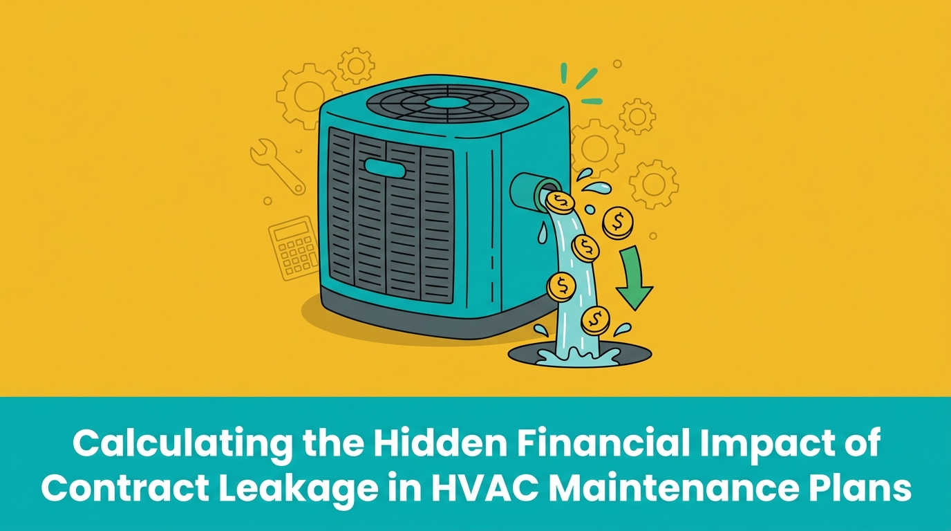 Calculating the Hidden Financial Impact of Contract Leakage in HVAC Maintenance Plans