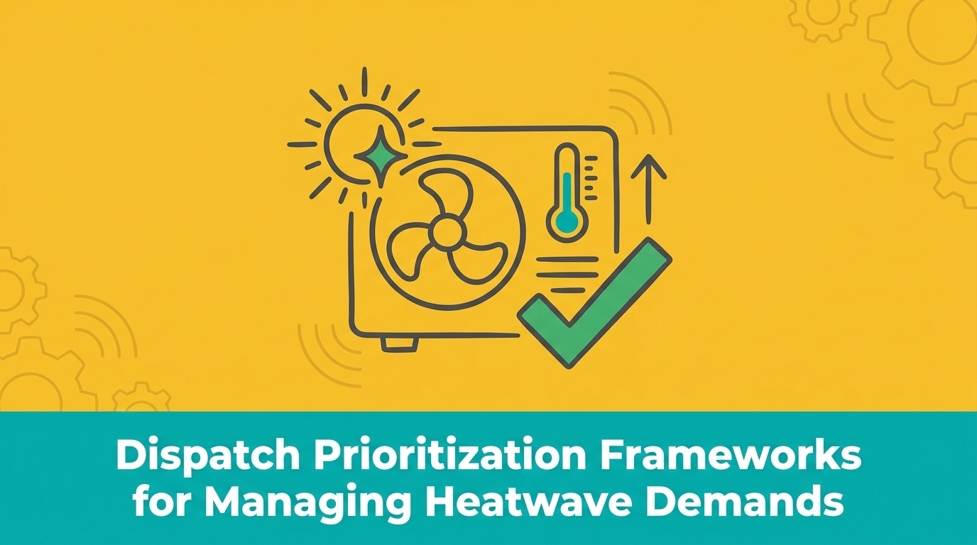 Dispatch Prioritization Frameworks for Managing Heatwave Demands