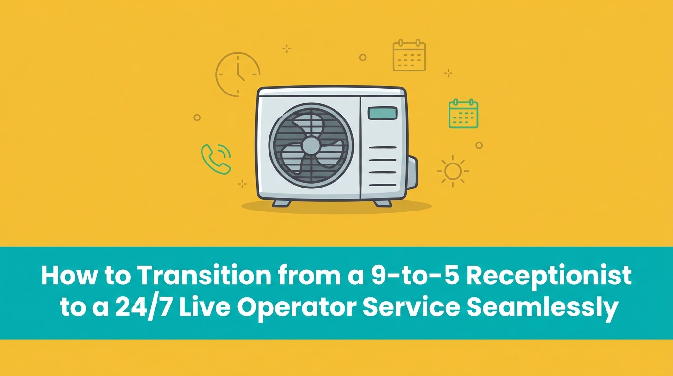 Transitioning from a 9-to-5 Receptionist to a 24/7 Live Operator Service Seamlessly