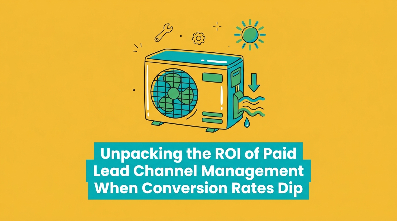 Unpacking the ROI of Paid Lead Channel Management When Conversion Rates Dip