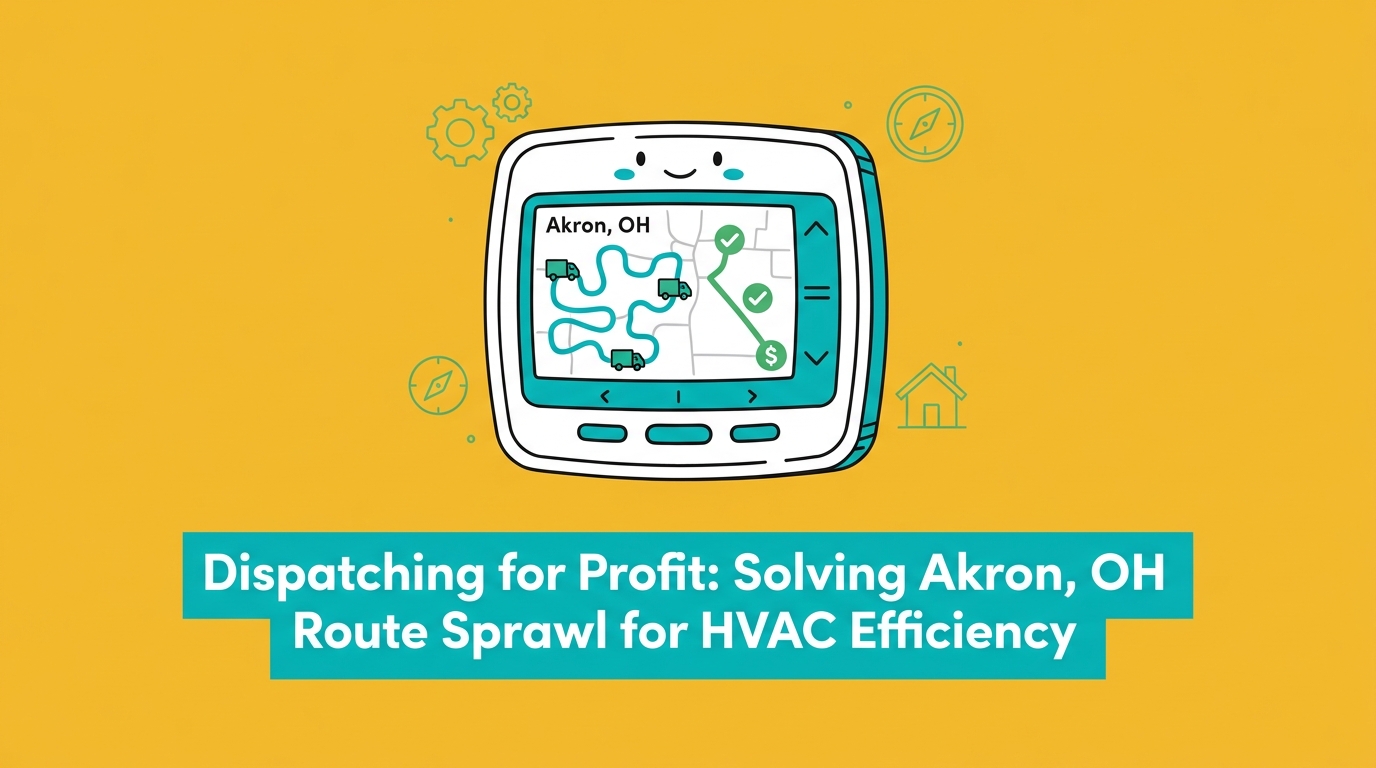 Dispatching for Profit: Navigating Akron's Sprawling Service Routes for HVAC Efficiency