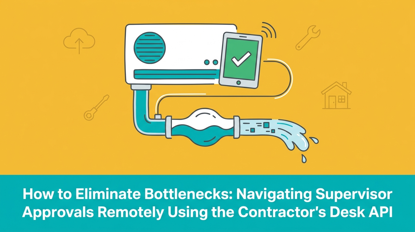 Navigating Supervisor Approvals Remotely Using the Contractor's Desk API