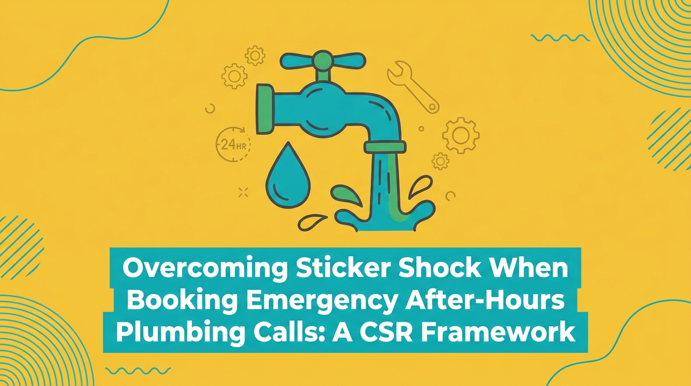 Overcoming Sticker Shock When Booking Emergency After-Hours Plumbing Calls