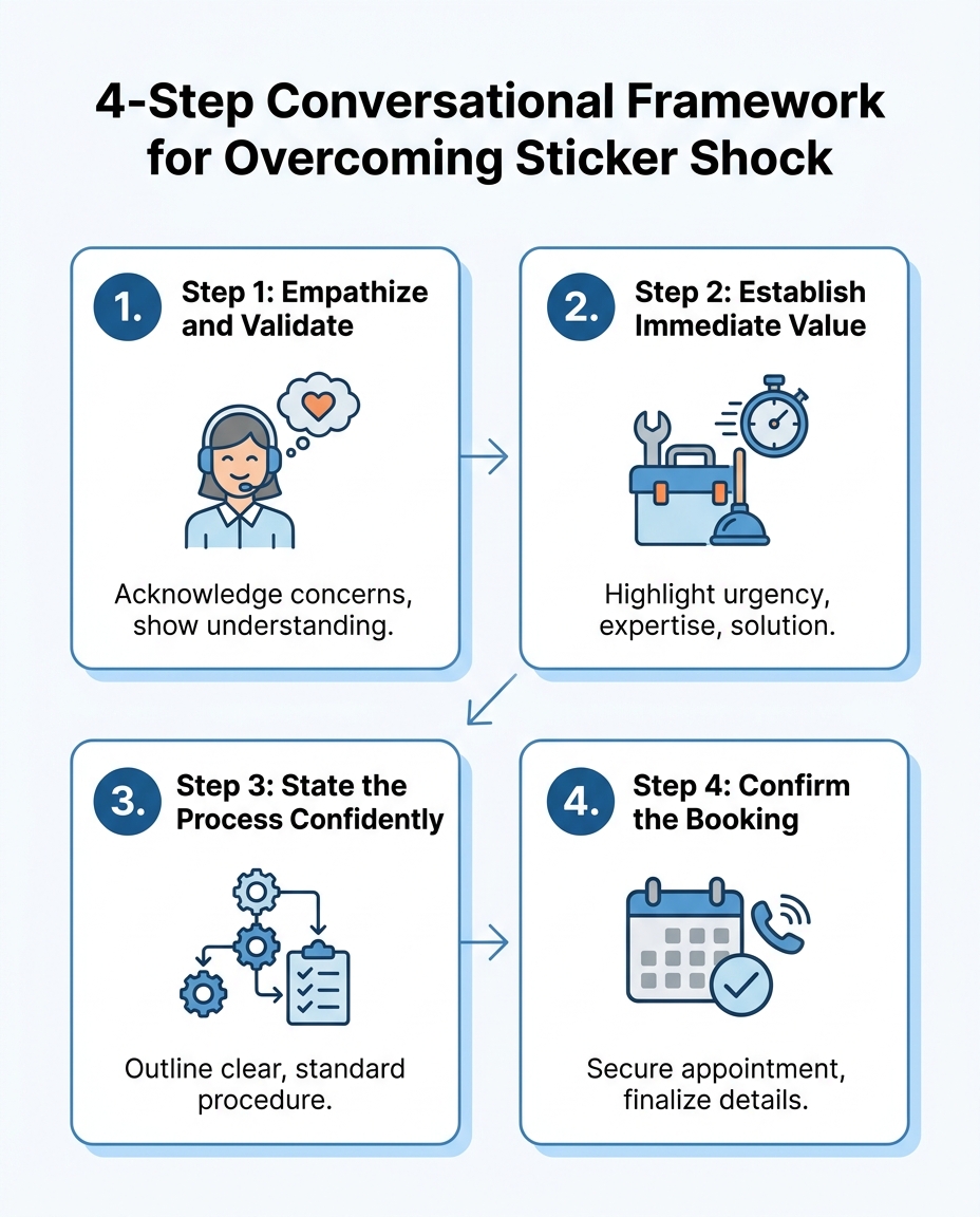 4-Step Conversational Framework for Overcoming Sticker Shock