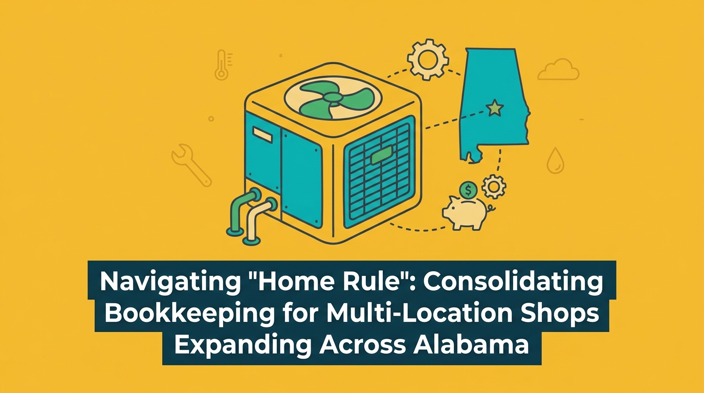 Consolidating Bookkeeping for Multi-Location Shops Expanding Across Alabama