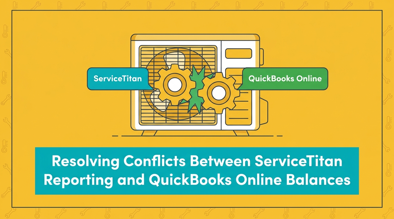 Resolving Conflicts Between ServiceTitan Reporting and QuickBooks Online Balances