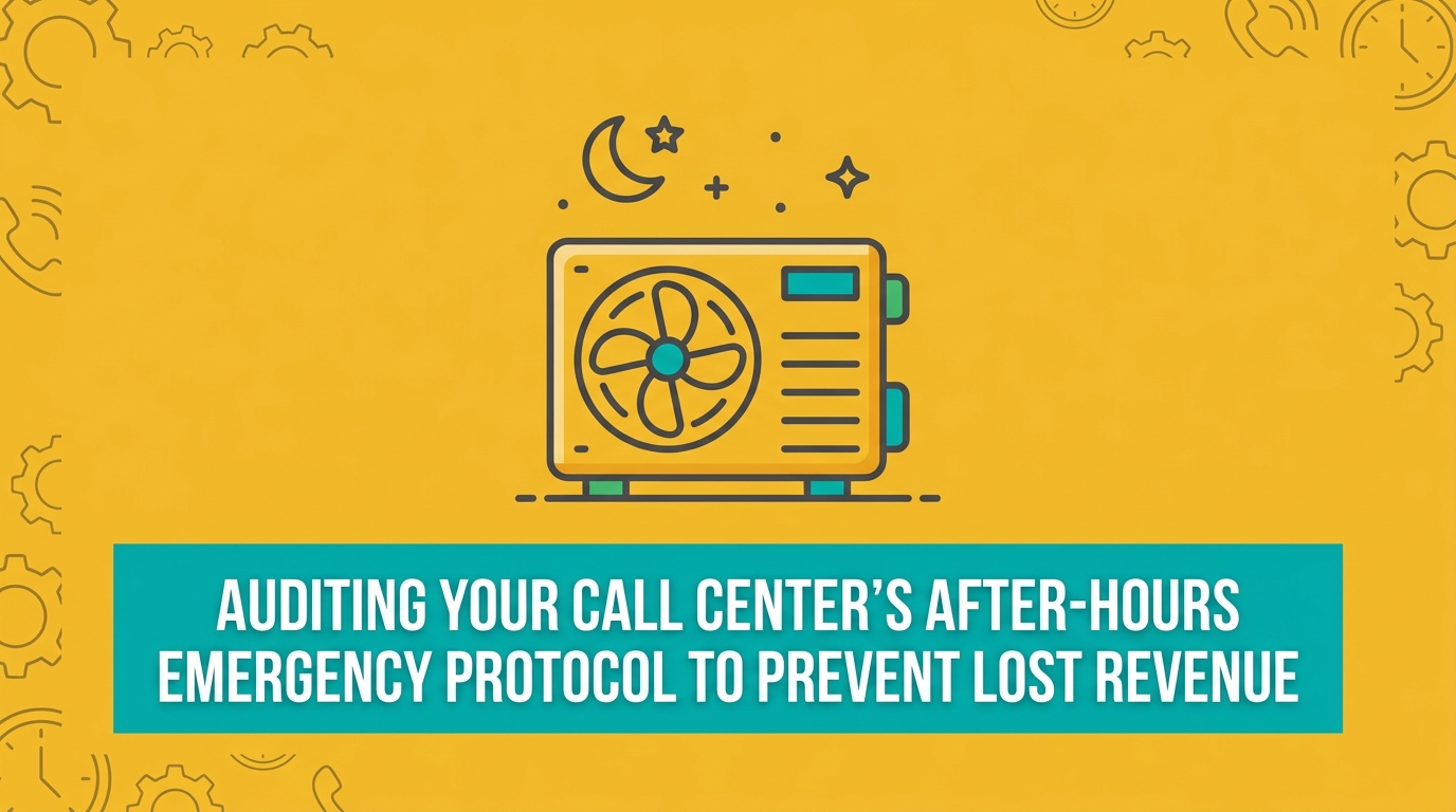 Auditing Your Call Center's After-Hours Emergency Protocol to Prevent Lost Revenue