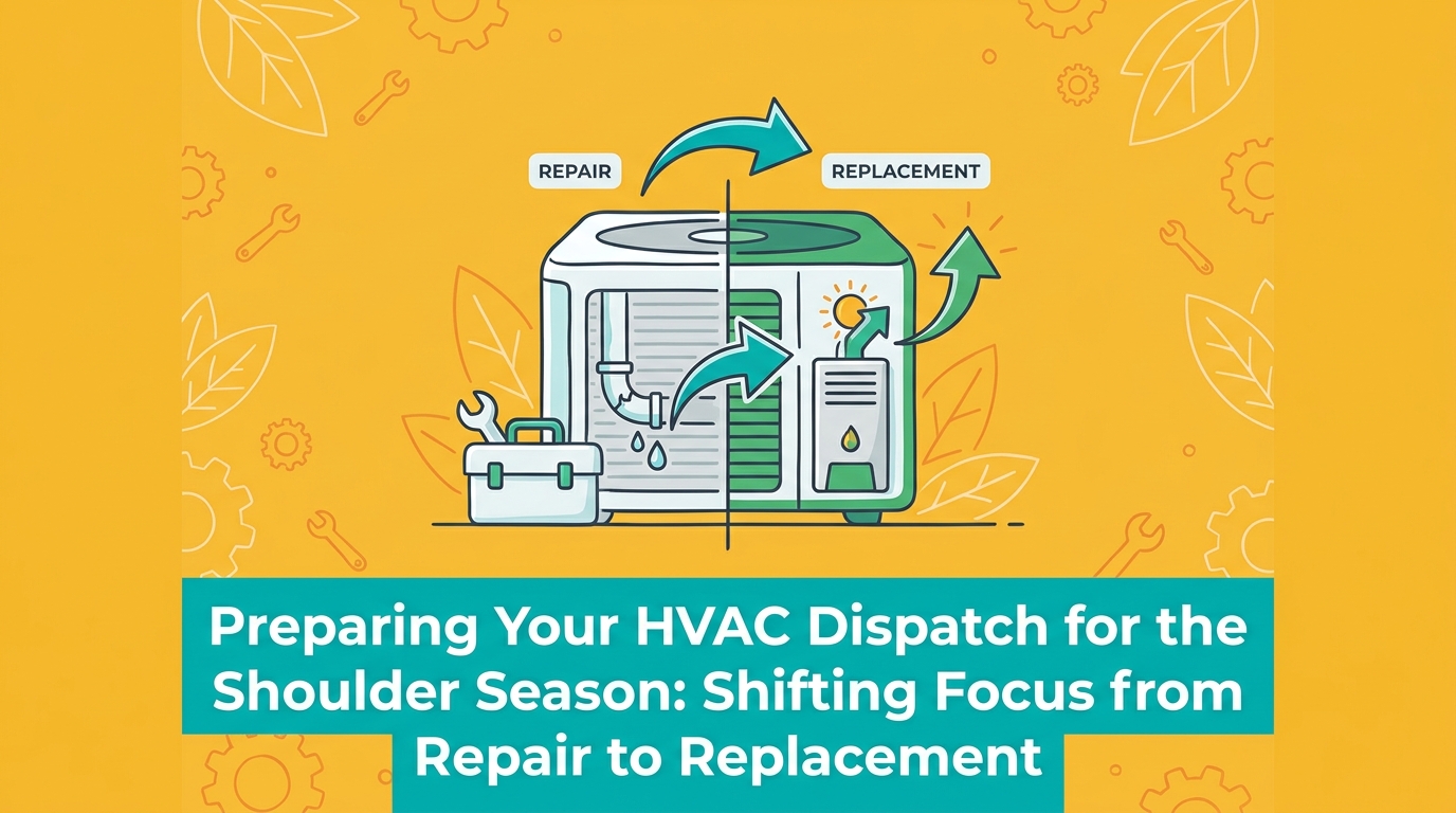 Preparing Your HVAC Dispatch for the Shoulder Season: Shifting Focus from Repair to Replacement