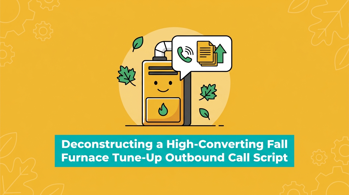 Deconstructing a High-Converting Fall Furnace Tune-Up Outbound Call Script