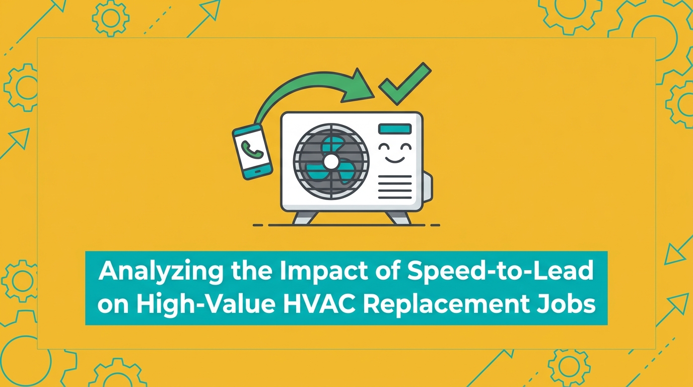Analyzing the Impact of Speed-to-Lead on High-Value HVAC Replacement Jobs