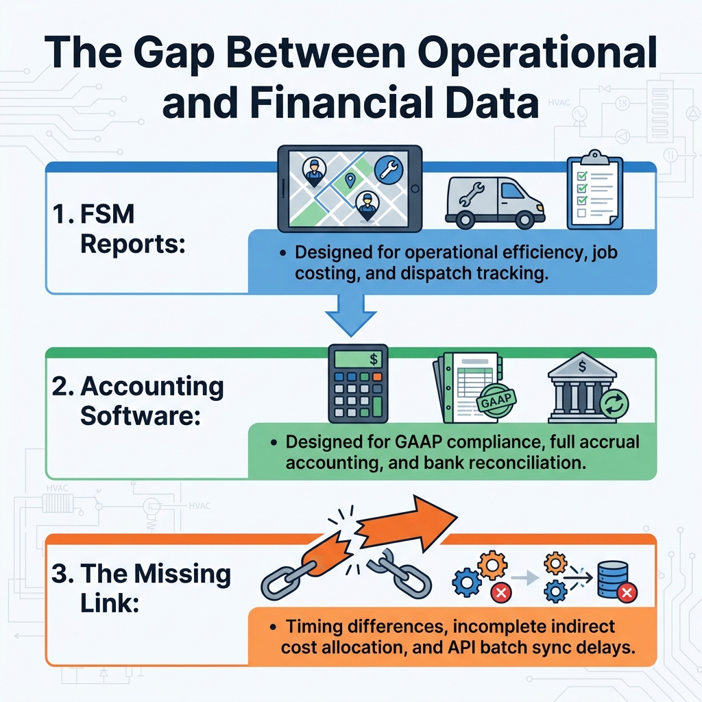 The Gap Between Operational and Financial Data
