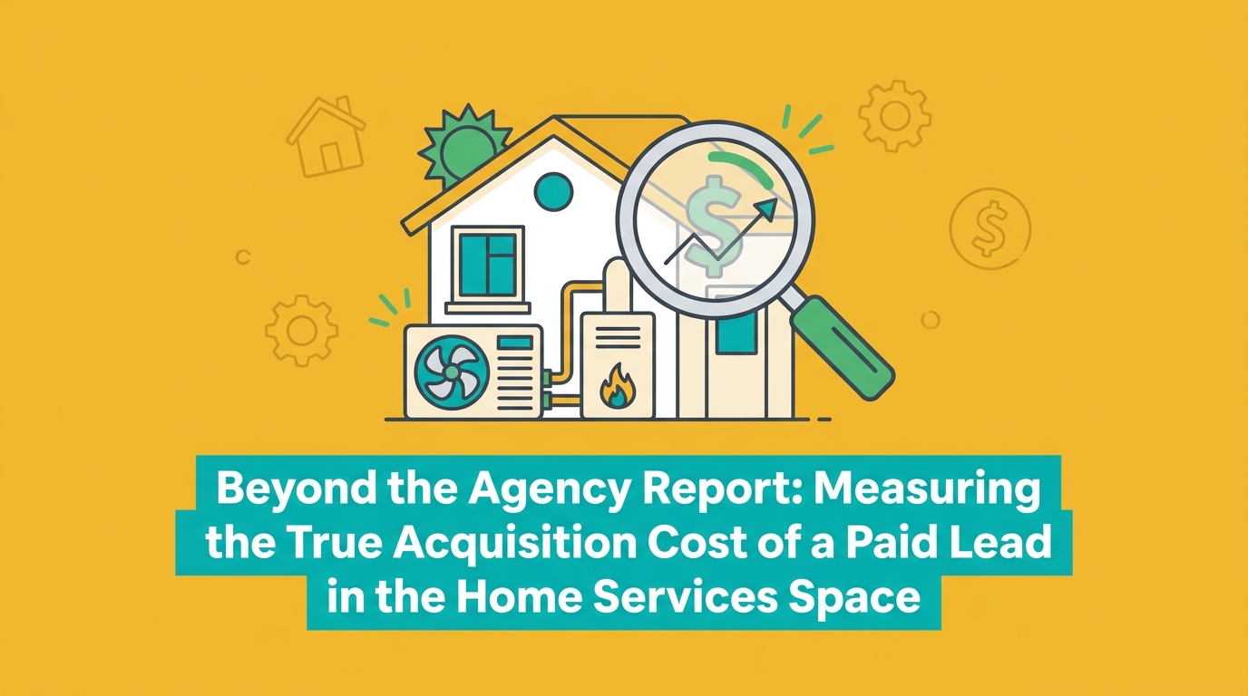 Measuring the True Acquisition Cost of a Paid Lead in the Home Services Space