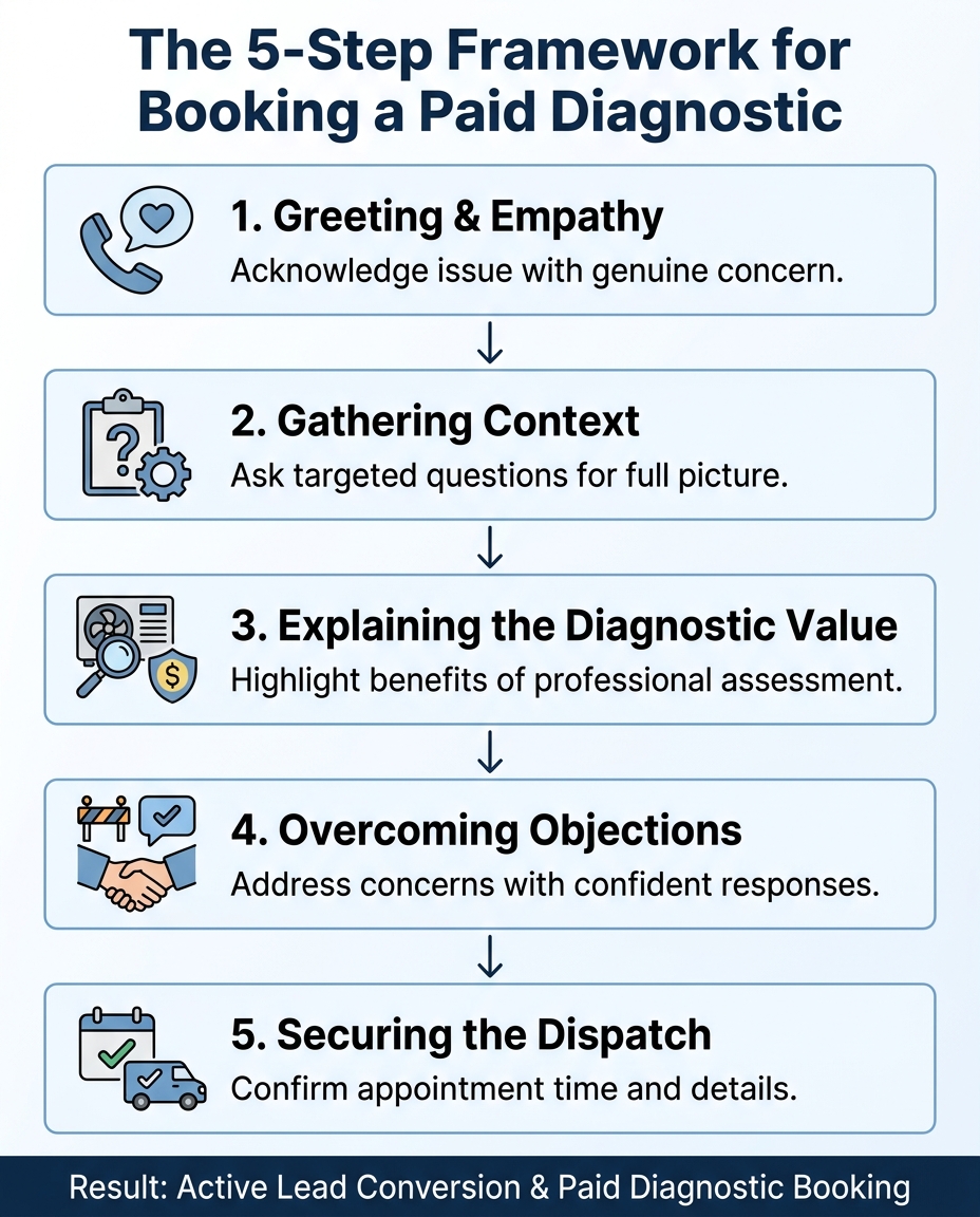 The 5-Step Framework for Booking a Paid Diagnostic
