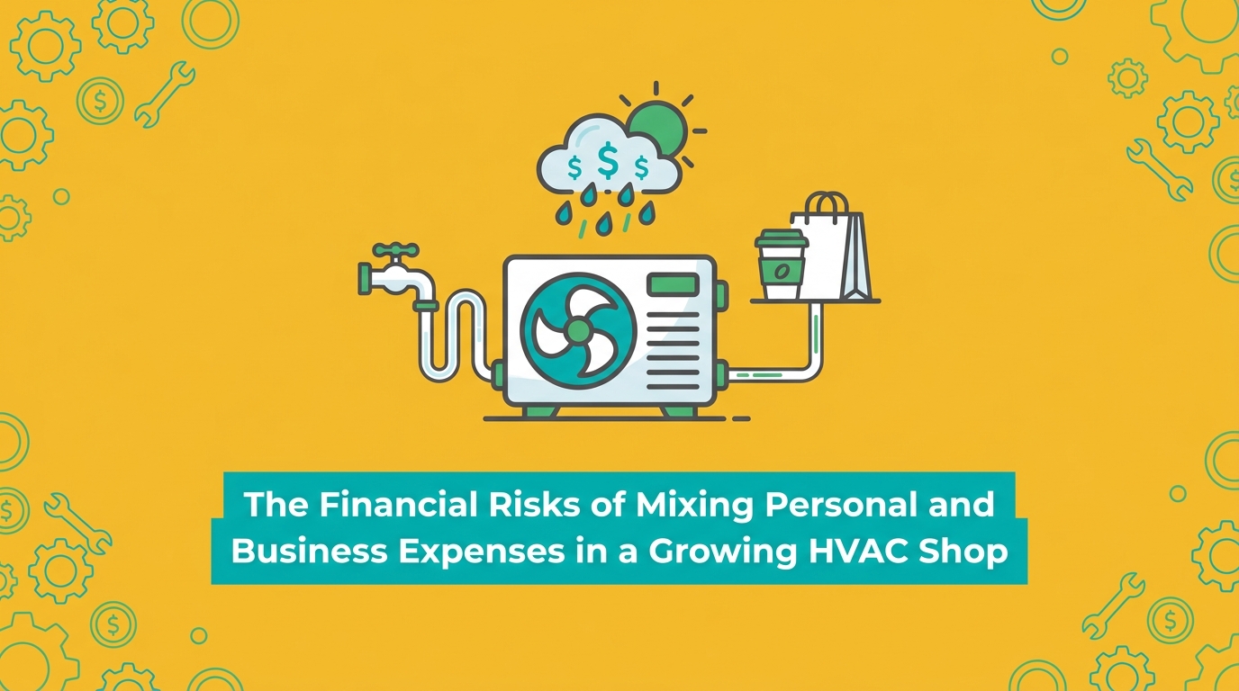 The Financial Risks of Mixing Personal and Business Expenses in a Growing HVAC Shop