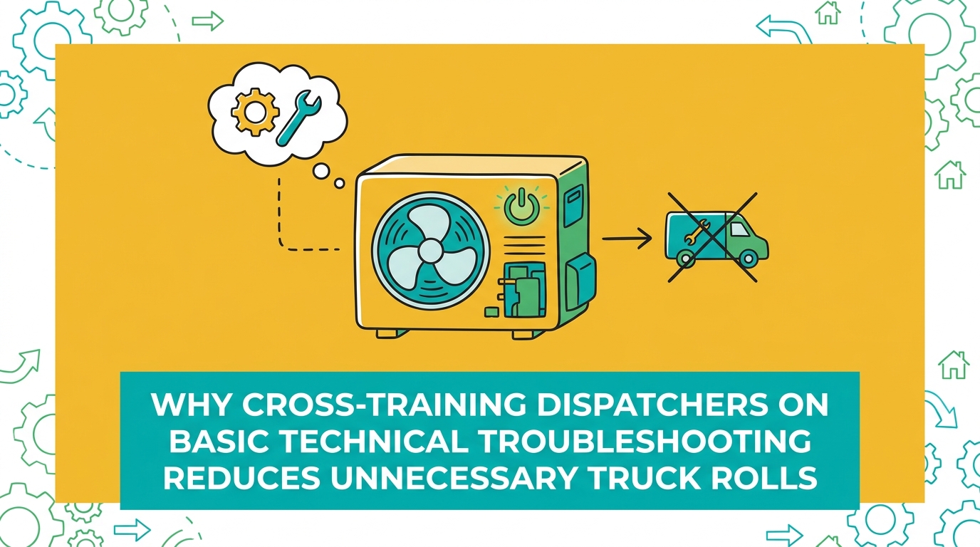 Why Cross-Training Dispatchers on Basic Technical Troubleshooting Reduces Unnecessary Truck Rolls