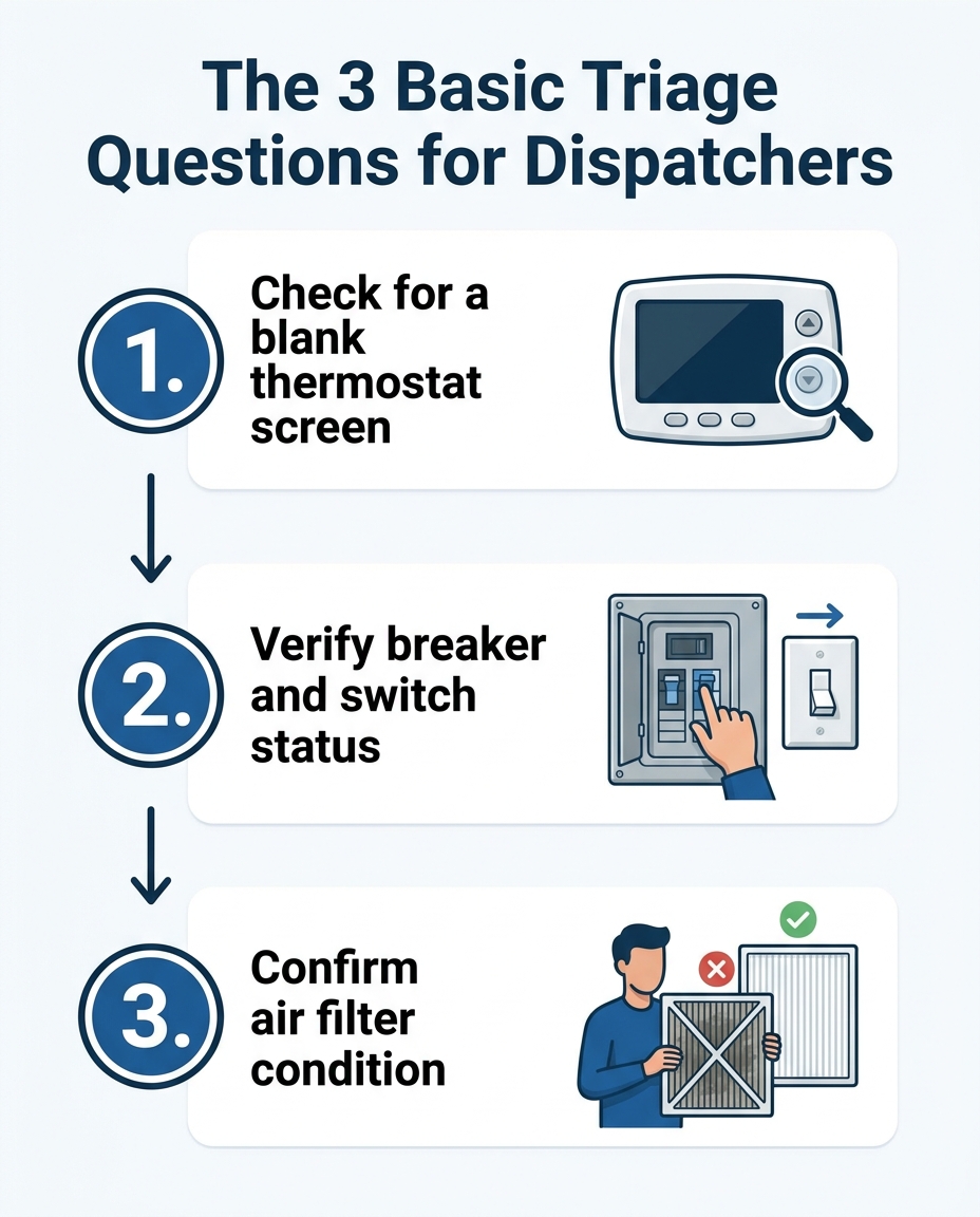 The 3 Basic Triage Questions for Dispatchers