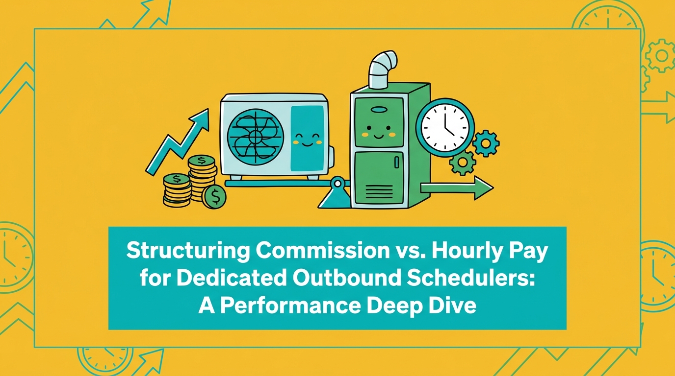 Structuring Commission vs. Hourly Pay for Dedicated Outbound Schedulers