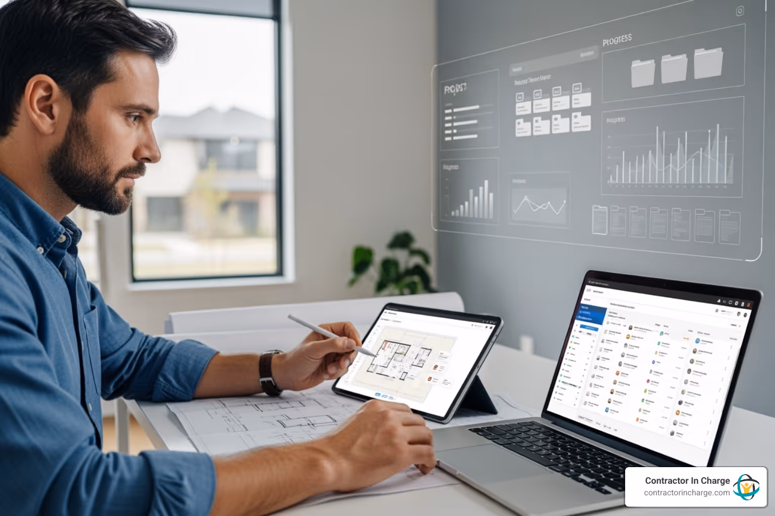 operational efficiency - virtual office service for contractors