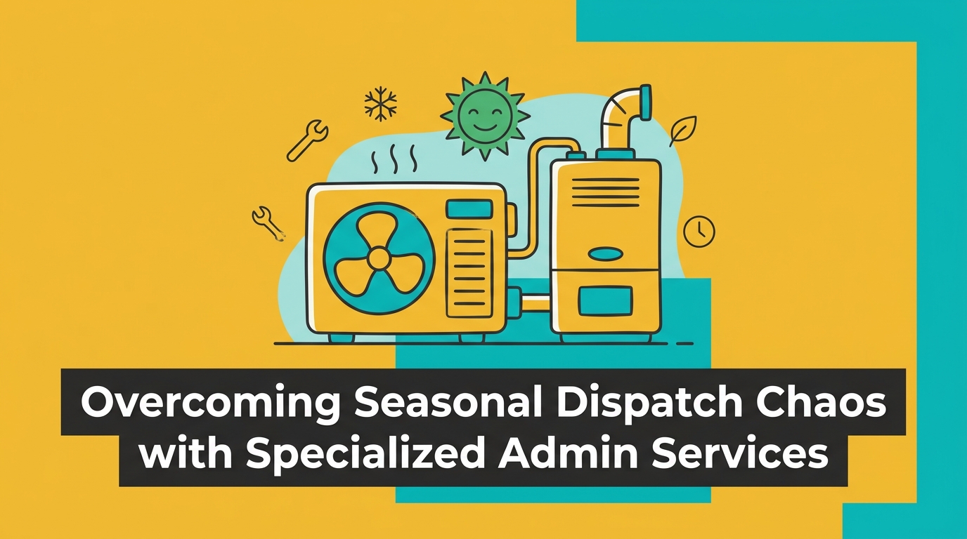 Overcoming Seasonal Dispatch Chaos with Specialized Admin Services