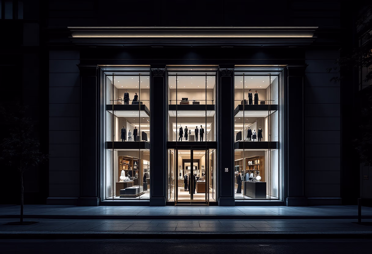 image of store exterior (for a department store)