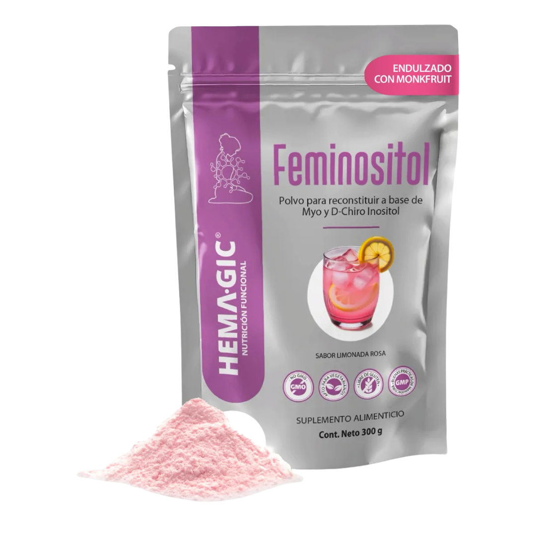 Inositol Feminositol Myo+ D-chiro Inositol 40:1 Hemagic Limón