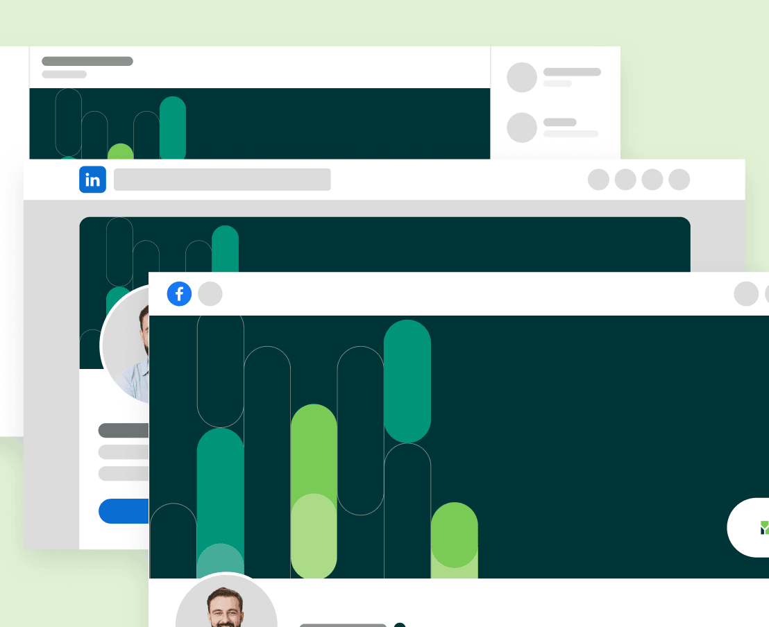 DNA X - Social Media Assets - Health Tech Webflow Template