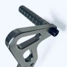 Close up of pin before the installation of the LG racetec performance kart racing pedal