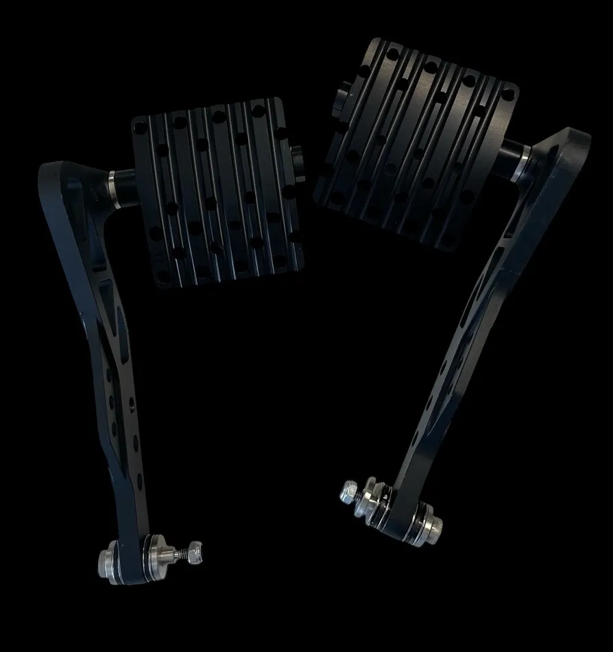 Pedals and pedal arms 