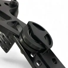 Close up of pin before the installation of the LG racetec performance kart racing pedal