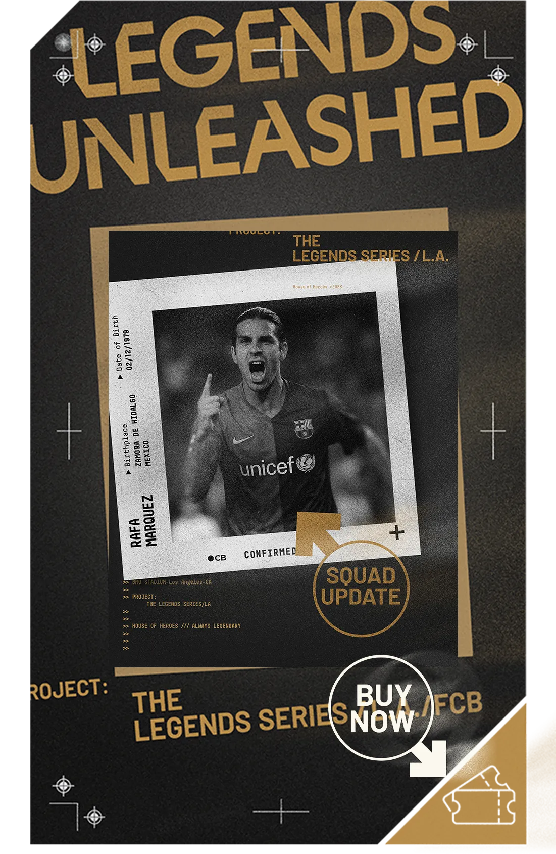 Buy Tickets for Real Madrid Leyends vs Barça Legends