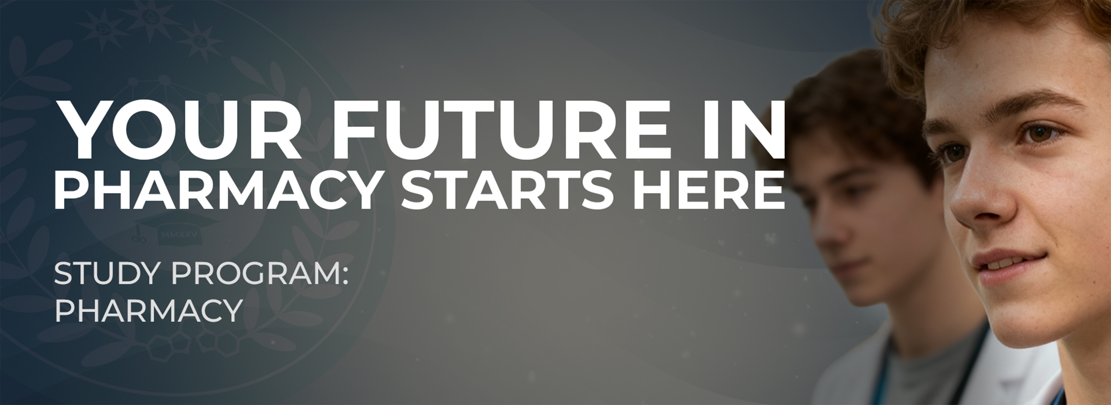 STUDY PROGRAM: PHARMACY Banner