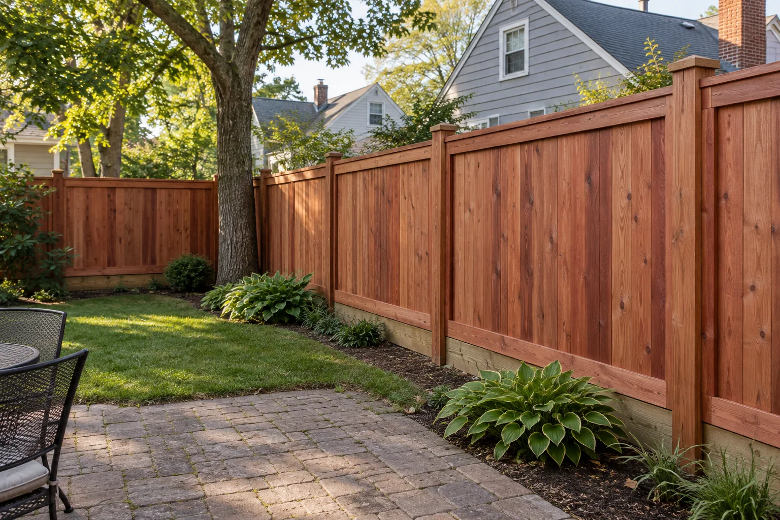 Picture-frame redwood · alternate property setting