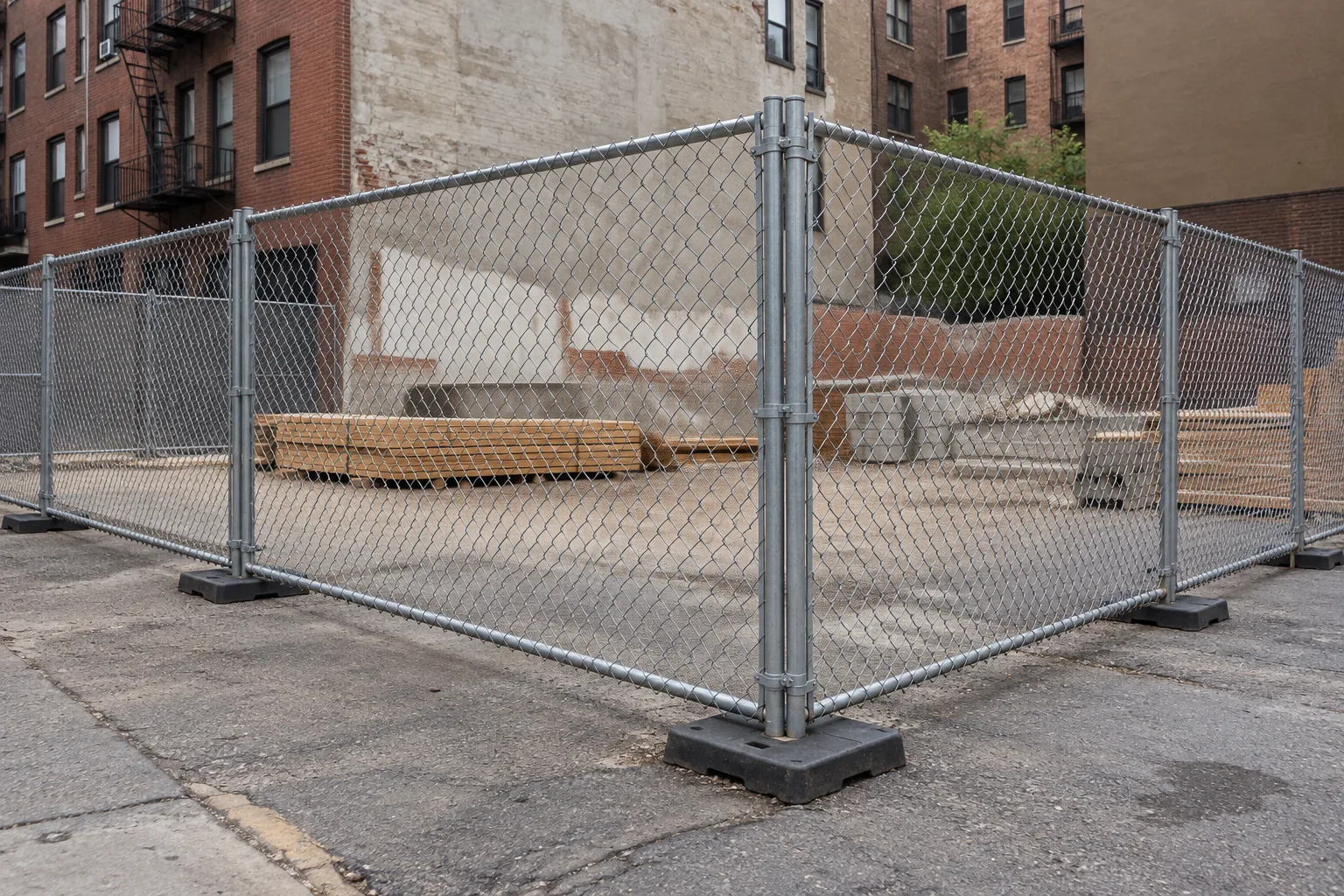 Commercial perimeter ideas · Temporary construction enclosure